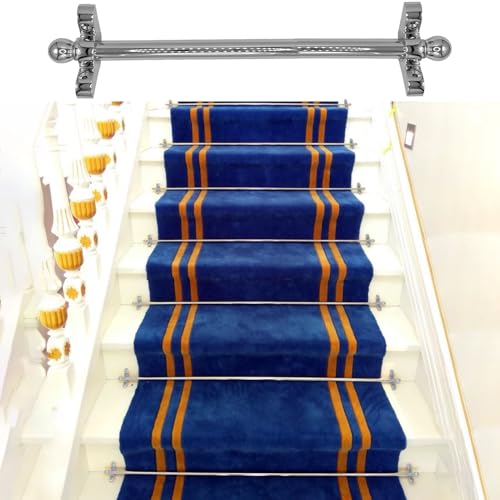 Soportes ajustables para alfombras de escaleras y herrajes para pisos