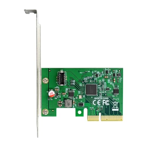 Tarjeta adaptadora de red USB 3.2 Tipo E interna PCI-e X4 con chip ASM3242 para Windows y Linux 2