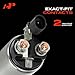 A-Premium Starter Solenoid Compatible with Jeep, Dodge Models - WJ Series Grand Cherokee 1999-2002, XJ Series Cherokee 1999-2001, Dakota 1999-2002, TJ 1999-2004 -12V