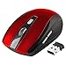 Produktbild Nowakk Optische Gaming-Maus, 2,4 GHz, 6D, USB, 6 Tasten, 2000 dpi, USB-Receiver, Rot