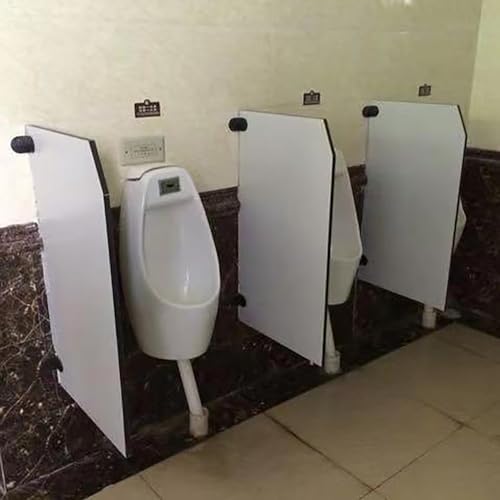 Urinal Screen Toilet Partition, Wall-Mounted Men's Urinal Privacy Screen, Urinal Privacy Screens Urinal Toilet Protection, Sools/Shopping Malls Urinal Partition (Size : 2Pcs)