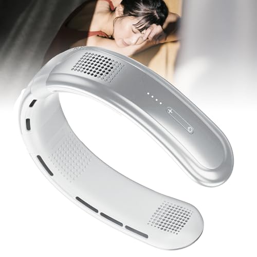 Ventilateur de cou portable ultra frais avec 5 cœurs silencieux - 7