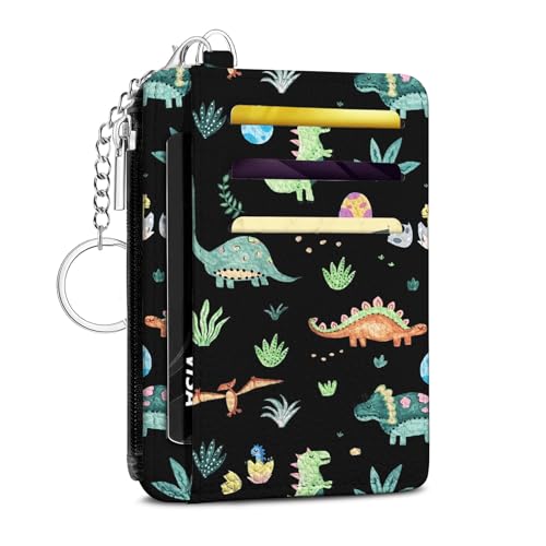 Hllwxrk Dinosaur Credit Card Holder Small