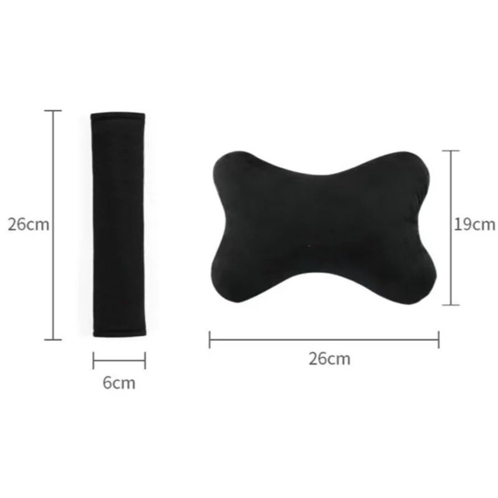 appui-tête de siège auto Appui-tête de voiture Convient pour Chery Tiggo 8 7 6 4 3 5x Pro 5 FX, Support de cou, couverture de ceinture de sécurité, accessoires automobiles(A)