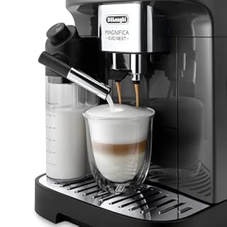 DeLonghi ECAM310.60.GB Magnifica Evo Next Machine à café automatique, mousseur à lait intégré, interface simple et intuitive