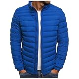 HGAGBBZVL Men's Packable Down Jacket Lightweight Puffer Insulated Coat for Travel Outdoor Hiking