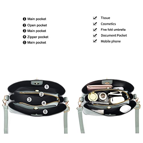 Image of Xiaoyu Small Crossbody Bags for Women Fashion Purses for Teenage Girls Lightweight Handbags Shoulder Bag