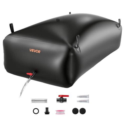 VEVOR Water Storage Bladder, 264.2 Gal Collapsible Water Storage Bag,