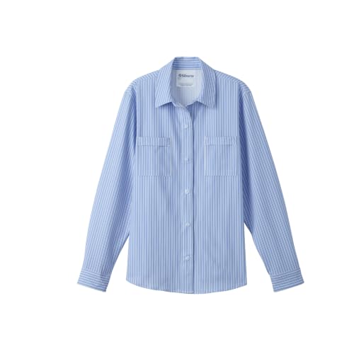 Image of Silverts Women's Adaptive Magnetic Closure Top Assisted Dressing Arthritis Clothing Easy Wear Button Shirt