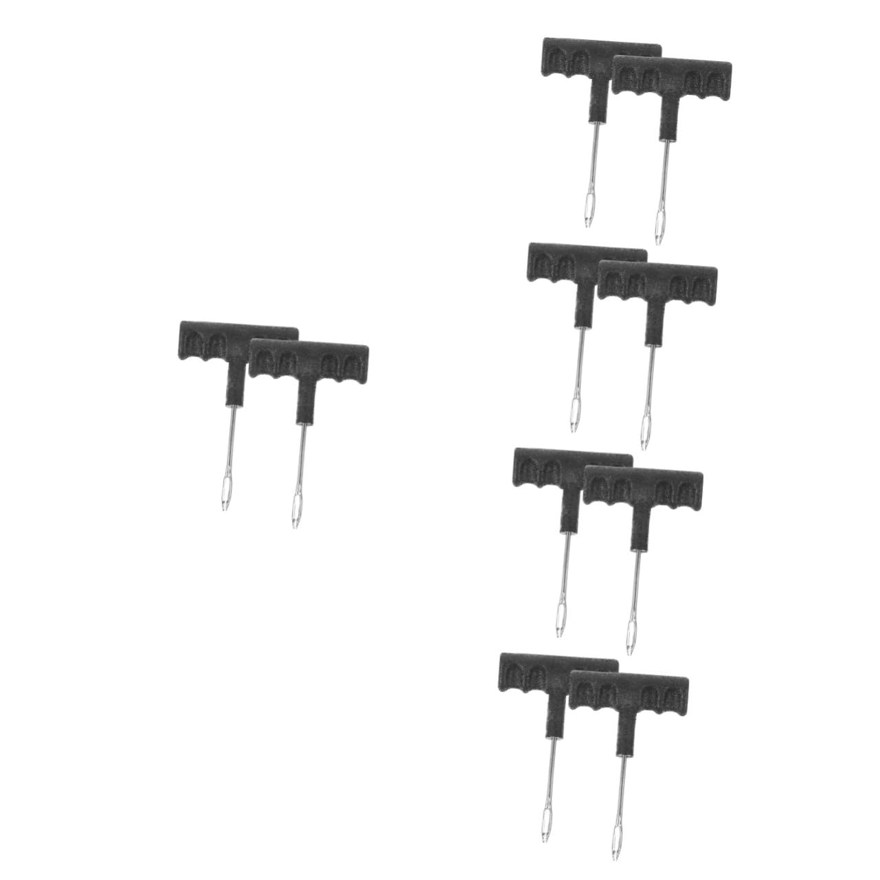 MAGICLULU 5 Sätze Teiliges Reifenreparaturwerkzeug Pannenset Für Auto Motorrad Und Lkw Robustes Leicht Und Tragbar Für Reifentypen Geeignet 2 Stück * 5