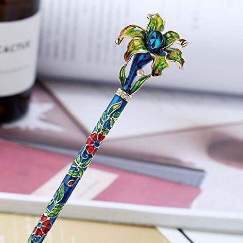 DAWEIF Chinese Hair Chopsticks Vintage Metal Hair stick Hair Pins Hair Clip Women Hair Styling Accessory