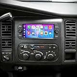 autoradio dodge journey 2010 [Radio Bluetooth e FM RDS] L'autoradio è dotata di Bluetooth integrato. Collega i tuoi dispositivi tramite Bluetooth per lo streaming musicale wireless e le chiamate in vivavoce, garantendo sicurezza e praticità durante la guida. La radio FM RDS ti consente di ascoltare le condizioni stradali in tempo reale, i notiziari e le previsioni del tempo. Supporta la funzione schermo diviso. È possibile visualizzare due pagine contemporaneamente, ad esempio la navigazione e la musica contemporaneamente.