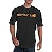 Carhartt Mens Loose Fit Heavyweight Short-Sleeve Logo Graphic T-Shirt Fashion t Shirts, Carbon Heather, Large US