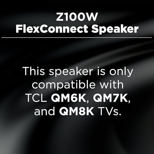 Image of TCL Z100 Wireless Home Theater Speaker with Dolby Atmos FlexConnect Technology with Bluetooth Music Streaming, 170W Output Power, Smart Calibration (Pack of 3)