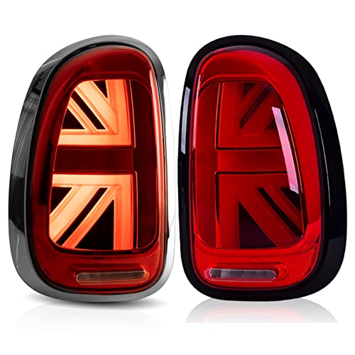 MINIクロスオーバーR60 ユニオンジャック LED テールランプ MINI ミニ R60クロスオーバー用 レッドカラー LEDユニオン