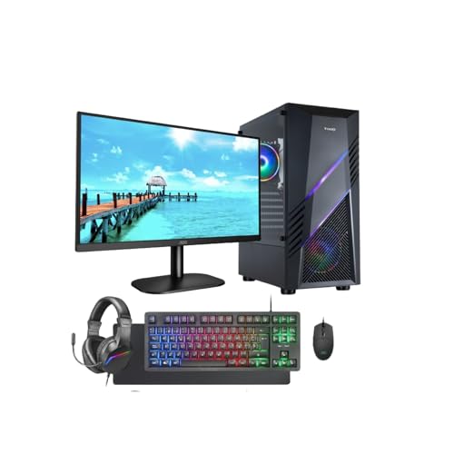 Mategui Informatica PC Completo AMD RYZEN 5. 5600G / DDR4 16 GB 3200 MHz. / 512 GB SSD Legend 710 M.2 / Monitor 23.8' / Kit Teclado + RATÓN + Auriculares + Alfombrilla