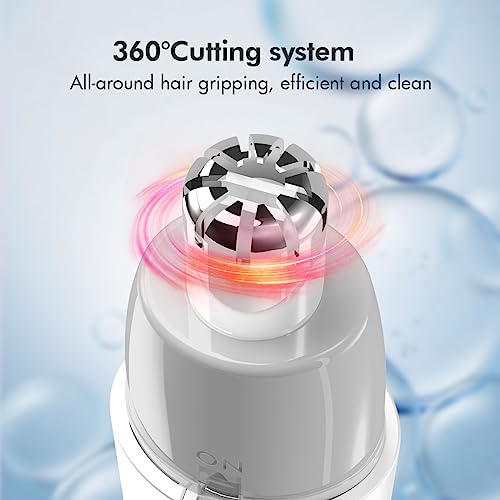 Touchbeauty Nose Hair Trimmer For Men And Women, Portable Ear And Nose Hair Trimmer, 14500Rpm Cordless Nose Trimmer Women, Professional Painless Battery-Operated Trimmer #TOP1