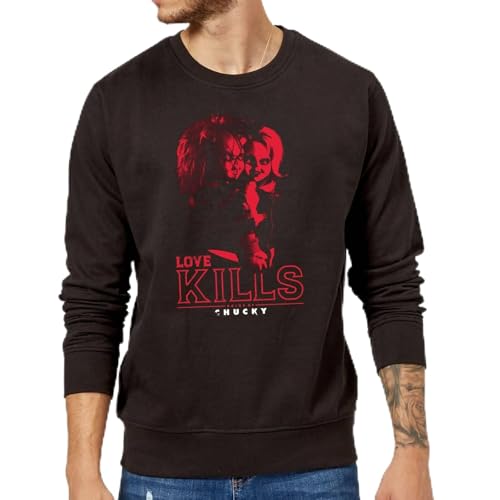 Zavvi Chucky Love Kills Sweatshirt - Black L