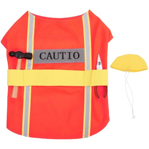 Disfraz para perro Abaodam naranja talla L