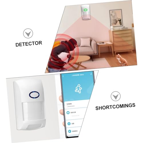 Détecteur d'alarme haute sensibilité OSALADI grand angle avec format compact