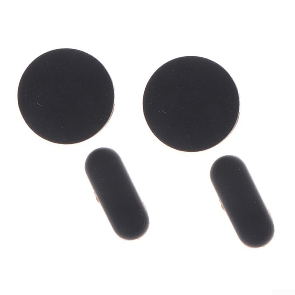 Set di piedini in gomma per HP EliteBook 840/745/820/725/850/755 G3 G4, colore nero, confezione da 4