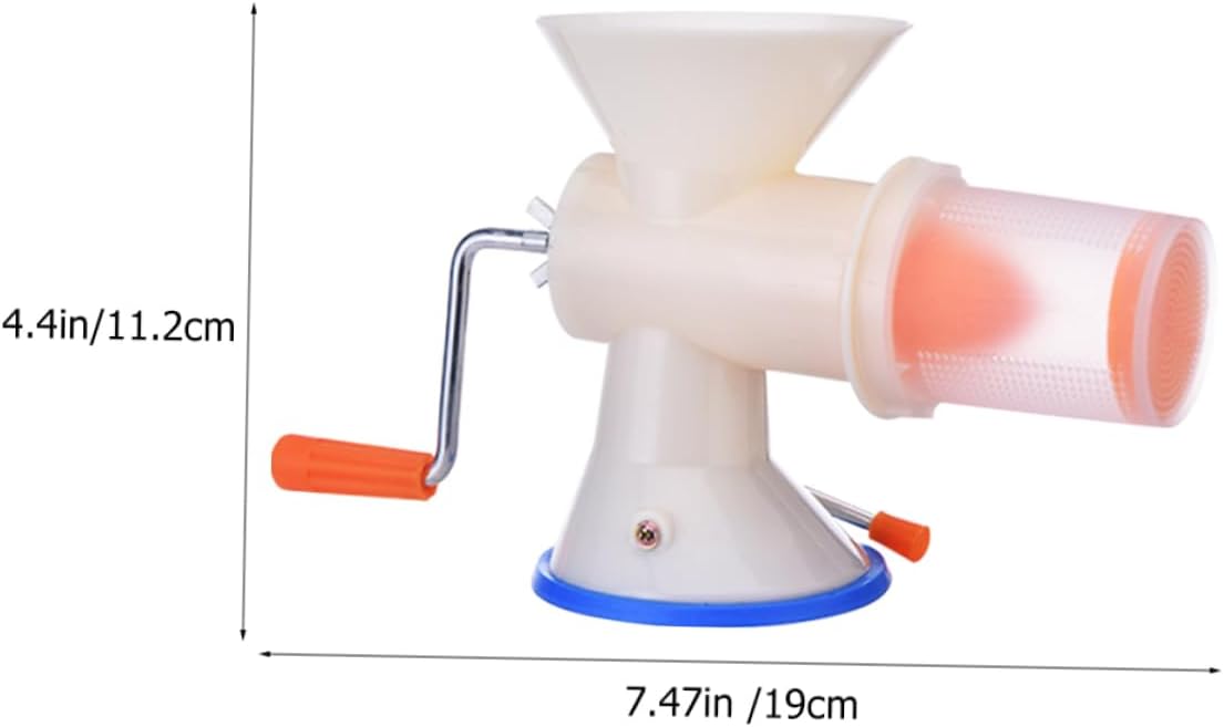 GLEAVI Manual Meat Grinder and Sausage Filler Practical Vegetable Minced Machine Stainless Steel Blades for Home and Kitchen Use Convenient for Making Sausages and Minced Meat