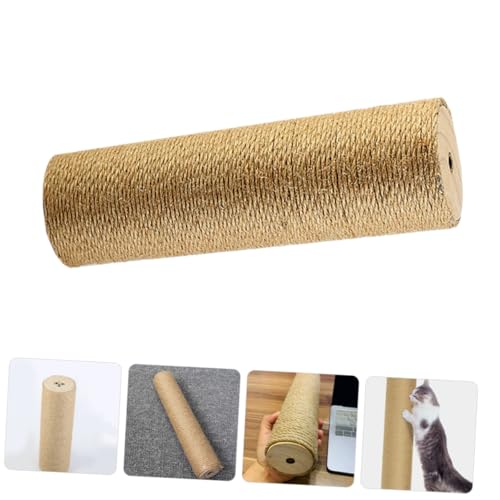 Poste rascador para gatos de madera para interior 30cm miniatura 5
