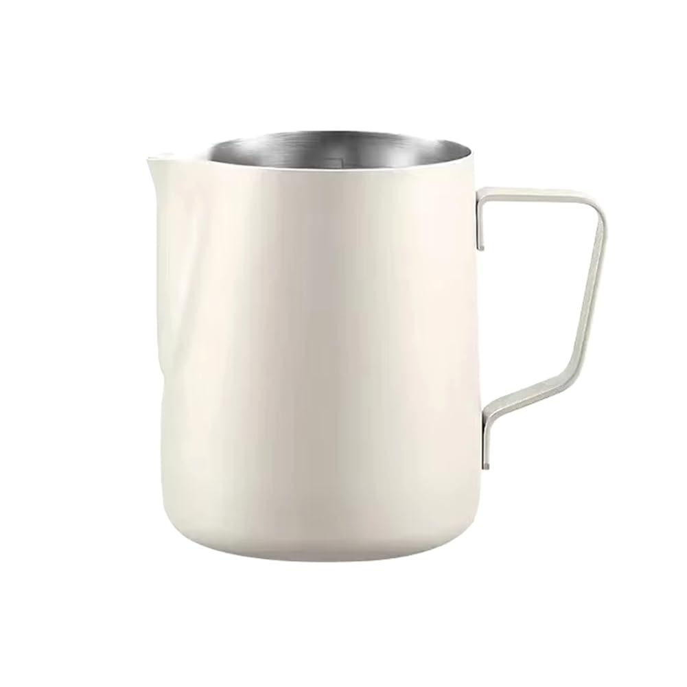 CTRLZS Milk Frothing Pitcher 350/600ml Stainless Steel Espresso Steaming Pitcher Milk Jug 600ml