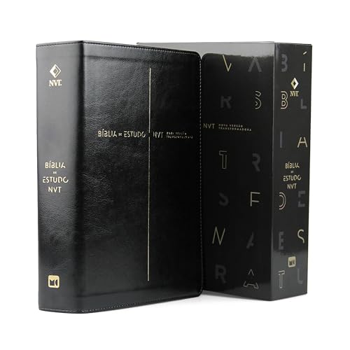 Bíblia de Estudo NVT (Nova Versão Transformadora): Capa Preta