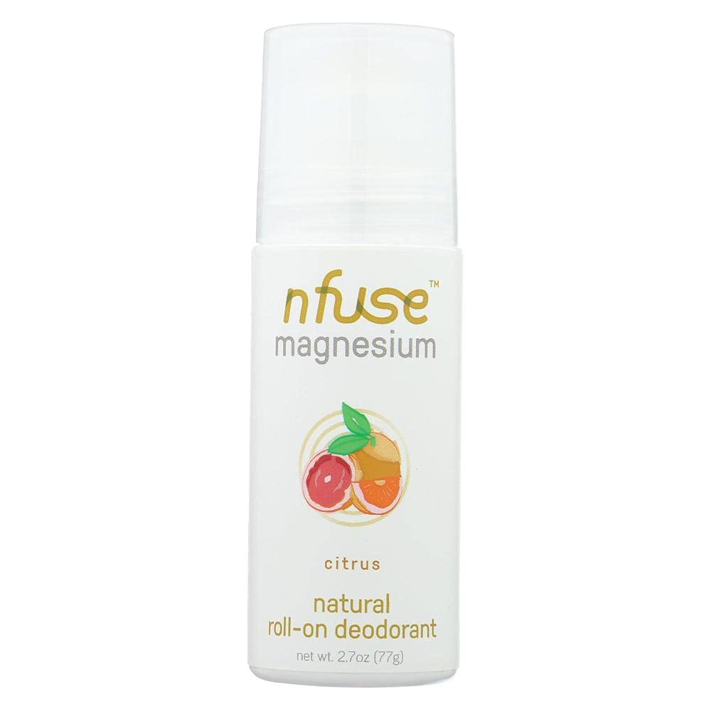 nfuse Magnesium Roll-On Deodorant Natural - Citrus 2.7 oz