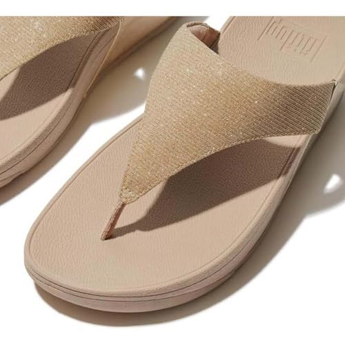 Image of Fitflop Women's Lulu Shimmerlux Toe-Post Sandals