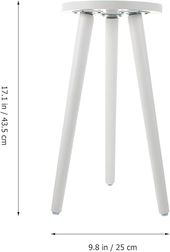 Miniatura 4 de Soporte para macetas de madera, soporte para plantas de piso, mesa auxiliar de madera, mesa de centro de madera maciza, estante para plantas,