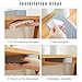 Hidden Drawer Organizer - Drawer Pencil Tray Desk Organizer Self-Adhesive Pop-Up Under Table Drawer Organizer, Under Desk Holder Storage Box for Office, Desk, Kitchen (Blue)