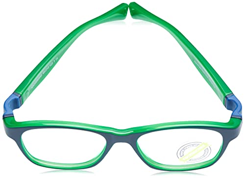 Nanovista Gaikai 3.0 Occhiali, Bicolor Marino Opaco/Verde, 47 Unisex Bambini, Bicolor Marino Opaco/Verde - 4