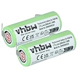 vhbw 2X Batterie Compatible avec Braun 9585CC, 9595CC, 9585, 9795, 9785 Rasoir Tondeuse électrique (2040mAh, 3,7V, Li ION)
