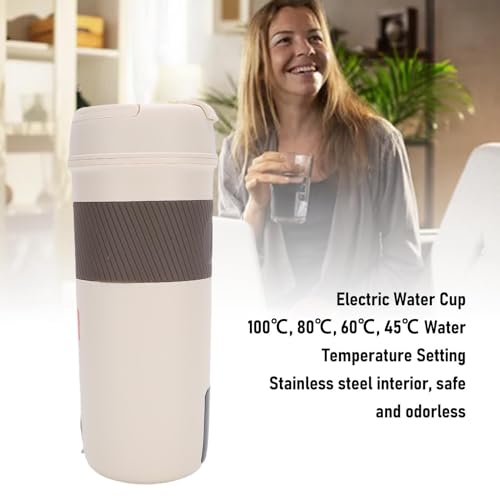 Tetera eléctrica portátil de 350ml con acero inoxidable miniatura 3