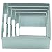 Produktbild Sepp Krifka 052,727 Seep Krifka Ausstechformen-Set Quadratische Form, 5 Stück, Stahl, Multi