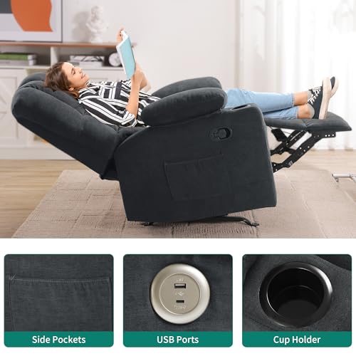 Yitahome MAYIHTRBN4 Oversized Rocker Recliner Chair thumb #4