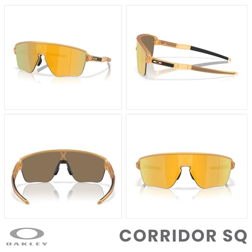 Oakley Corridor SQ OO9415 Rectangular Sunglasses for Men+ Bundle Accessory Leash Kit, Microfiber Pouch3