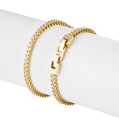 Pulsera para hombre de acero inoxidable Van Heusen miniatura 4