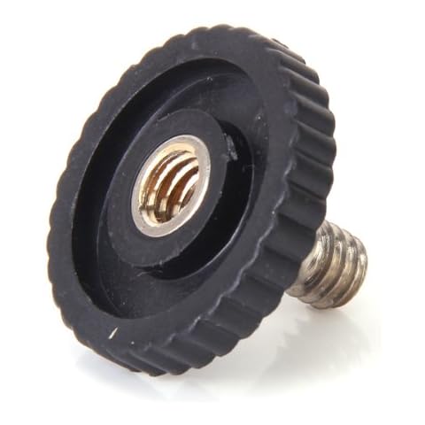 1/4" Male to 1/4" Femle Screw Adapter for Tripod Camera Flash Bracket Cover