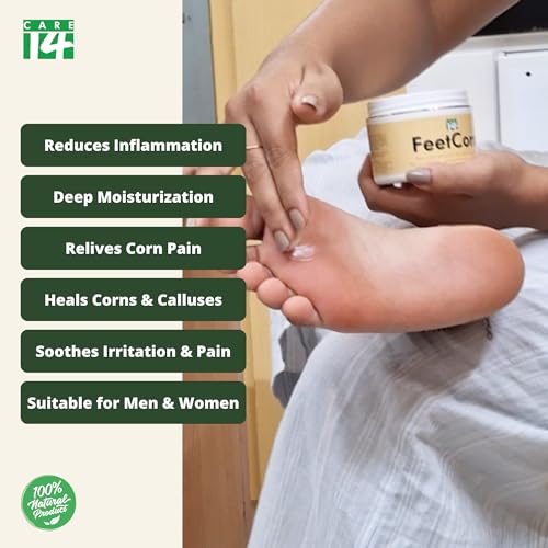 Image of FeetCorn Gel| Relieves Corn Pain, Reduces Inflammation, Hydrates & Promotes Foot Health| 100% Herbal| (100gms)
