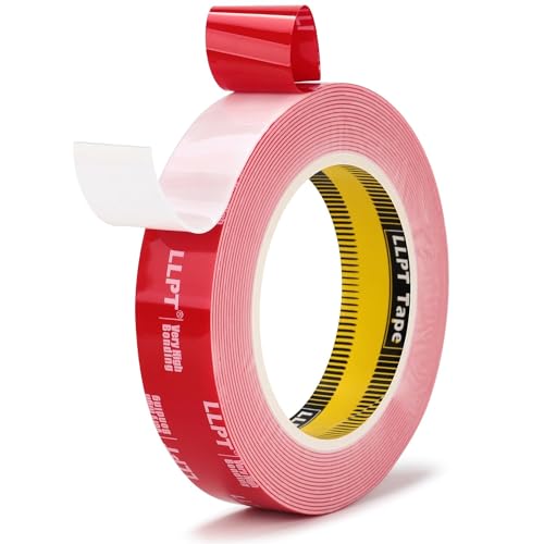 LLPT Heavy Duty Acrylic Mounting Tape - 0.8" X 108 Ft, Waterproof & Permanent Bond For Indoor/Outdoor - View #3