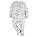 Gerber Unisex Baby Toddler Fleece Footed Pajamas 3-Pack, Bear Forrest, 0-3 Months