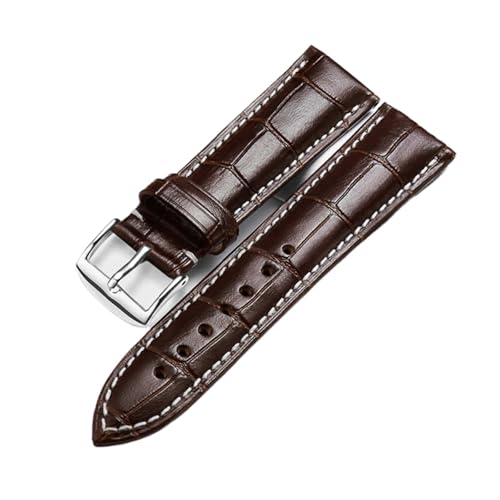 [] YingYou v̎voh18mm 19mm 20mm 21mm 22mm 24mmq̏U[rvoh̃jrvXgbvtBbg(Brown white line,22mm)