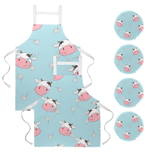 Tablier de cuisine pour nettoyage de la maison évitant les taches de gras