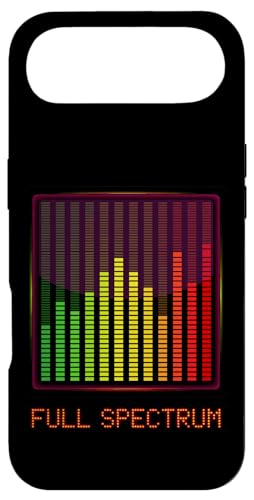 Full Spectrum Audio Equalizer Sound Waves Music Display Case for iPhone Air