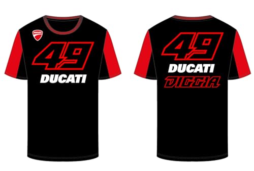 T-Shirt Mixte VR46 Team Pertamina Lot de 1 pour supporter de Grand Prix