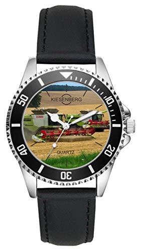 Preisvergleich Produktbild KIESENBERG Uhr - Landwirte Mähdrescher Geschenk Artikel Idee Fan L-4343