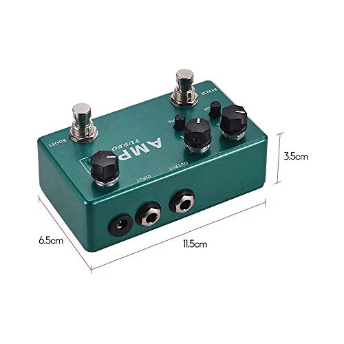 Multi Effect Pedal Chain Acoustic Guitar Effect Modes Acoustic Preamp Chorus and Reverb Overdrive Effect Pedal AMP Turbo… - Les Beatles, Paul McCartney, John Lennon, RIngo Starr, George Harrison Multi Effect Pedal Chain Acoustic Guitar Effect Modes Acoustic Preamp Chorus and Reverb Overdrive Effect Pedal AMP Turbo… – Image 3